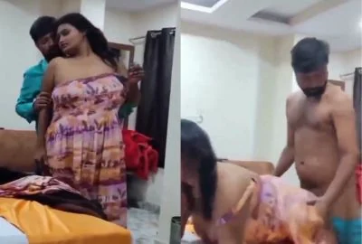 Hot Indian actress private threesome hardcore sex MMS