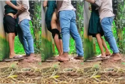 College wall ke peeche boy GF ko thokta local scene