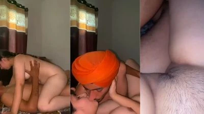 Punjabi kudi aur Sardar ji ke secret steamy intimate moments